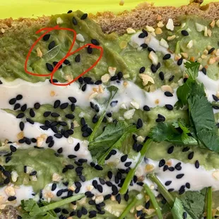 Sharp slivers of plastic in my food