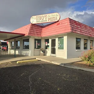 Outside of restaurant