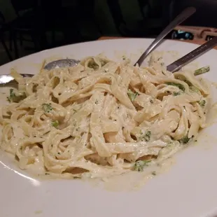 The serving size was so big, this was my leftovers.