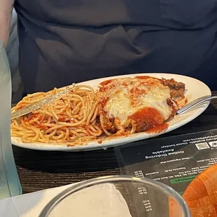 Chicken Maralla and Pasta (your choice of pasta).