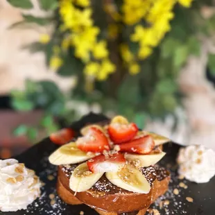 waffles, food
