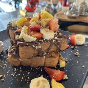 food, waffles