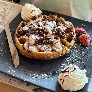 Chocolate Chip Waffle Sandwich