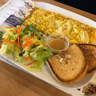 Meat lovers omelet