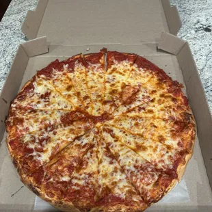 16-Cut Pizza (plain cheese)