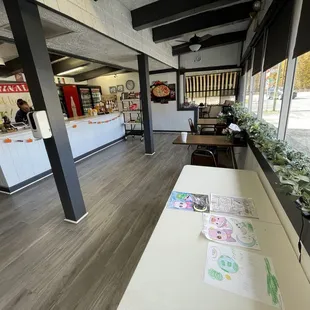 Order at the counter