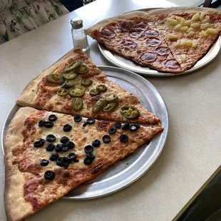 Single slice pizza