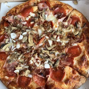 Gino's Special minus the green peppers