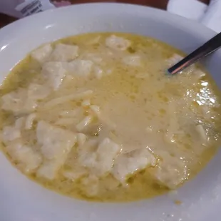 Chicken noodle  soup