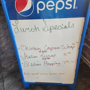 Specials today 24Oct