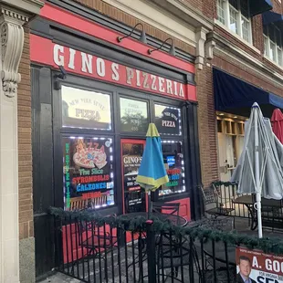 Outside of Gino&apos;s