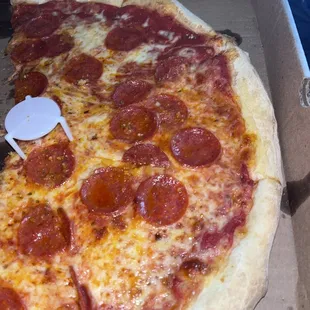 Pepperoni pizza