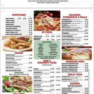 Do you know the menu ask for