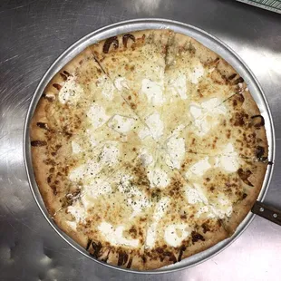 White Bianca Pizza