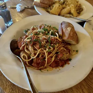 Spaghetti and Meatballs
