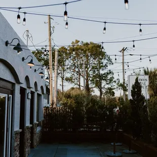 Outside area of the Yasparro Room