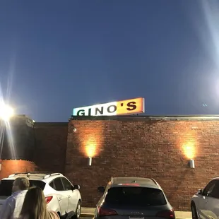 the front of the restaurant