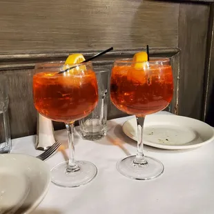 What else? Aperol Spritz.