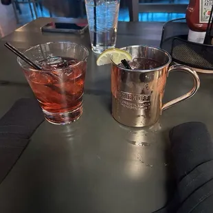 Old Fashioned &amp; Cranberry Mule