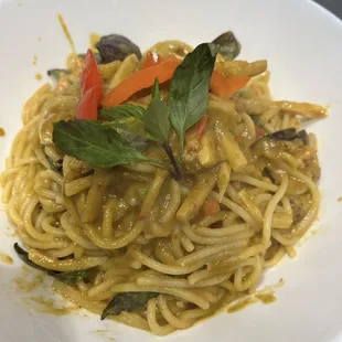 Green Curry Spaghetti