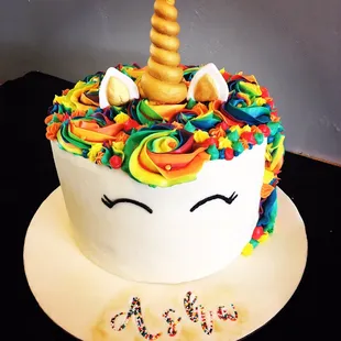 Rainbow.  Unicorn.  CAKE.