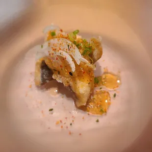 Rainbow trout appetizer