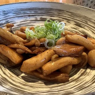 Sauteed organic mushrooms