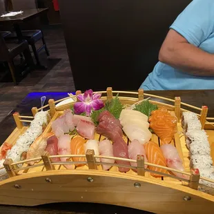 sushi and sashimi
