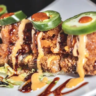 Crispy Rice w/ Spicy Tuna.