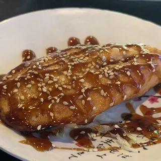 Salmon Teriyaki Plate Lunch