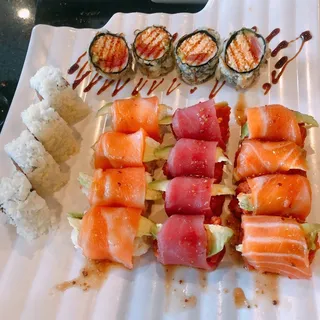 C 60pcs Sushi & Roll Platter