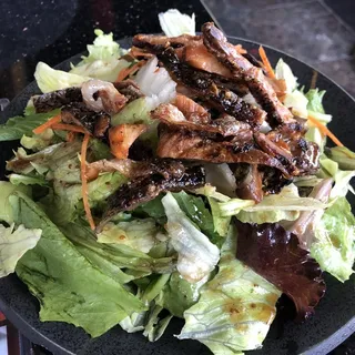 S6 Salmon Skin Salad