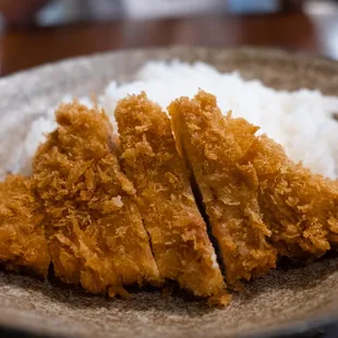 Pork Tenderloin Katsu with Curry Rice