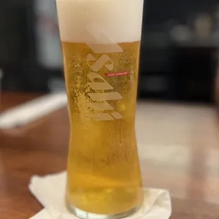 Asahi ($1.50, with specialty pork katsu lunch special)