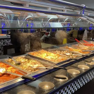 a variety of food items