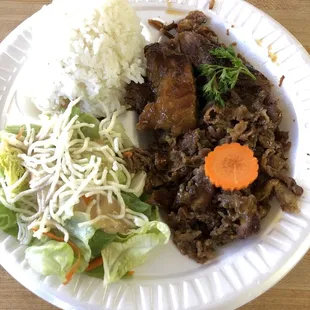 Spicy Beef Teriyaki Plate