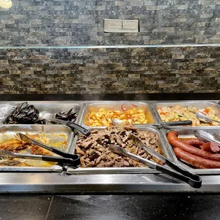 Chinese food selections