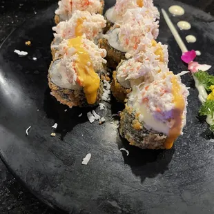 Crab Rangoon roll