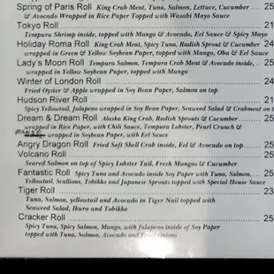 Volcano Roll