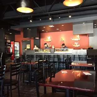 Sushi bar.