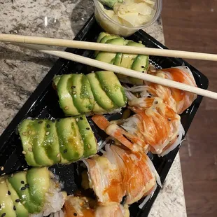 Ginza Roll + Hi 5 Roll