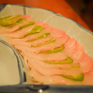 Spicy Yellowtail Sashimi