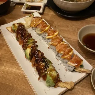 Crazy Caterpillar Roll &amp; Island Roll