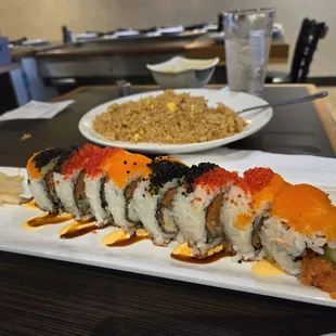 sushi and sashimi, food, sashimi, sushi