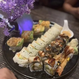 Alligator Roll, Champion Roll, Arigato Roll