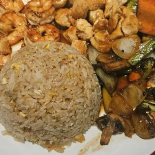 Chicken &amp; Shrimp Hibachi