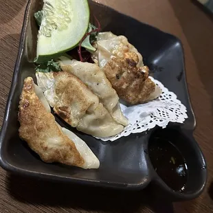 Fried gyoza