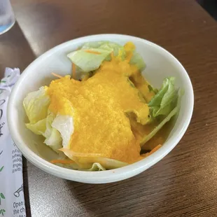 Ginger salad