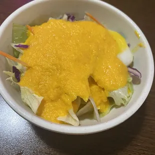 Ginger salad