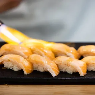 food, sushi, sushi and sashimi, sashimi